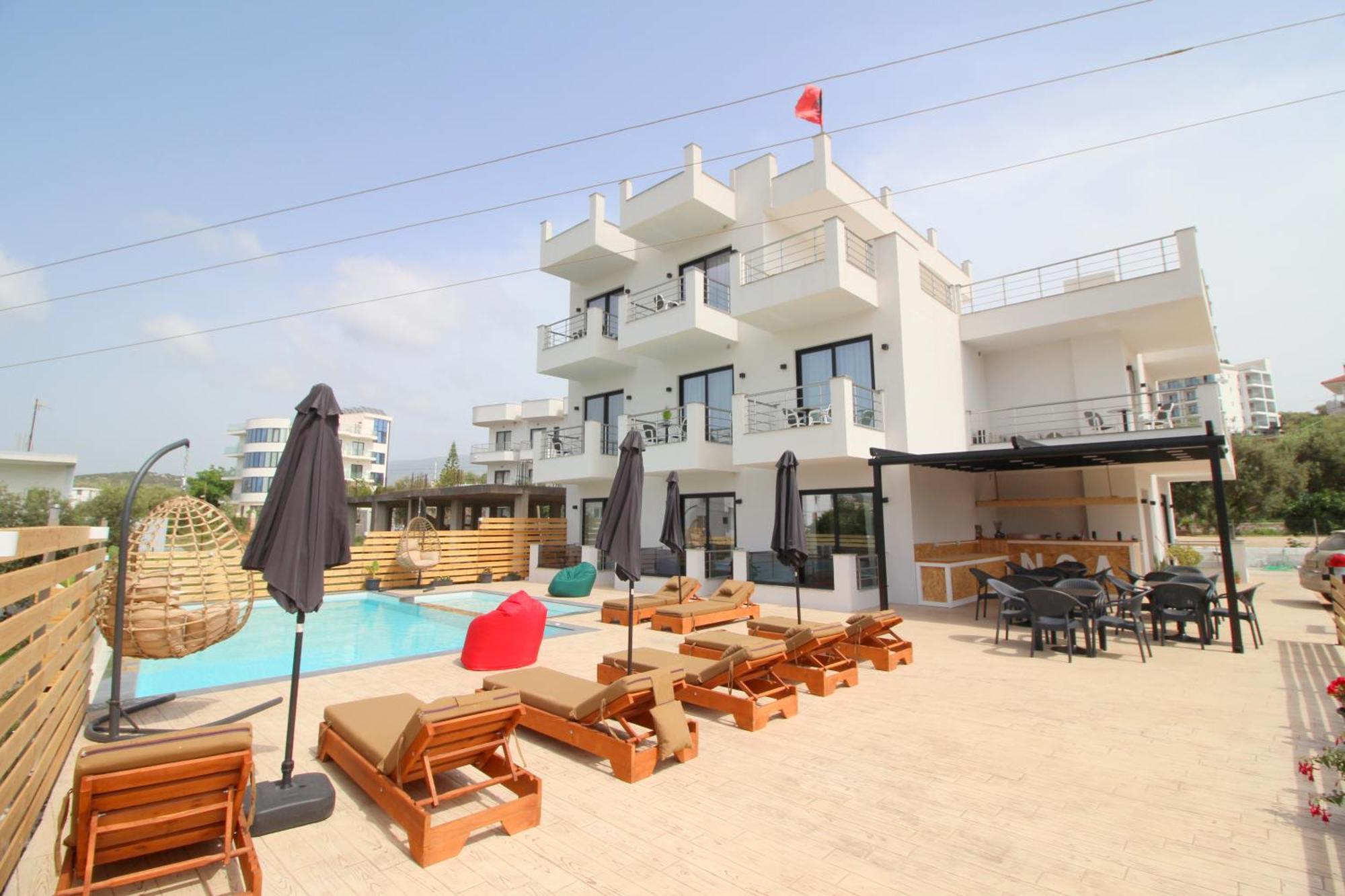 Noa Boutique Hotel Ksamil Habitación foto