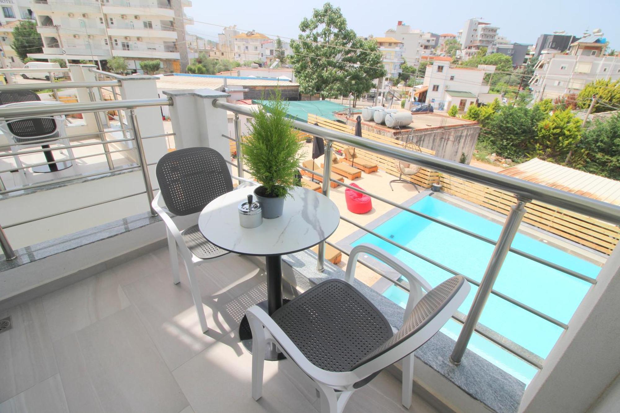 Noa Boutique Hotel Ksamil Habitación foto