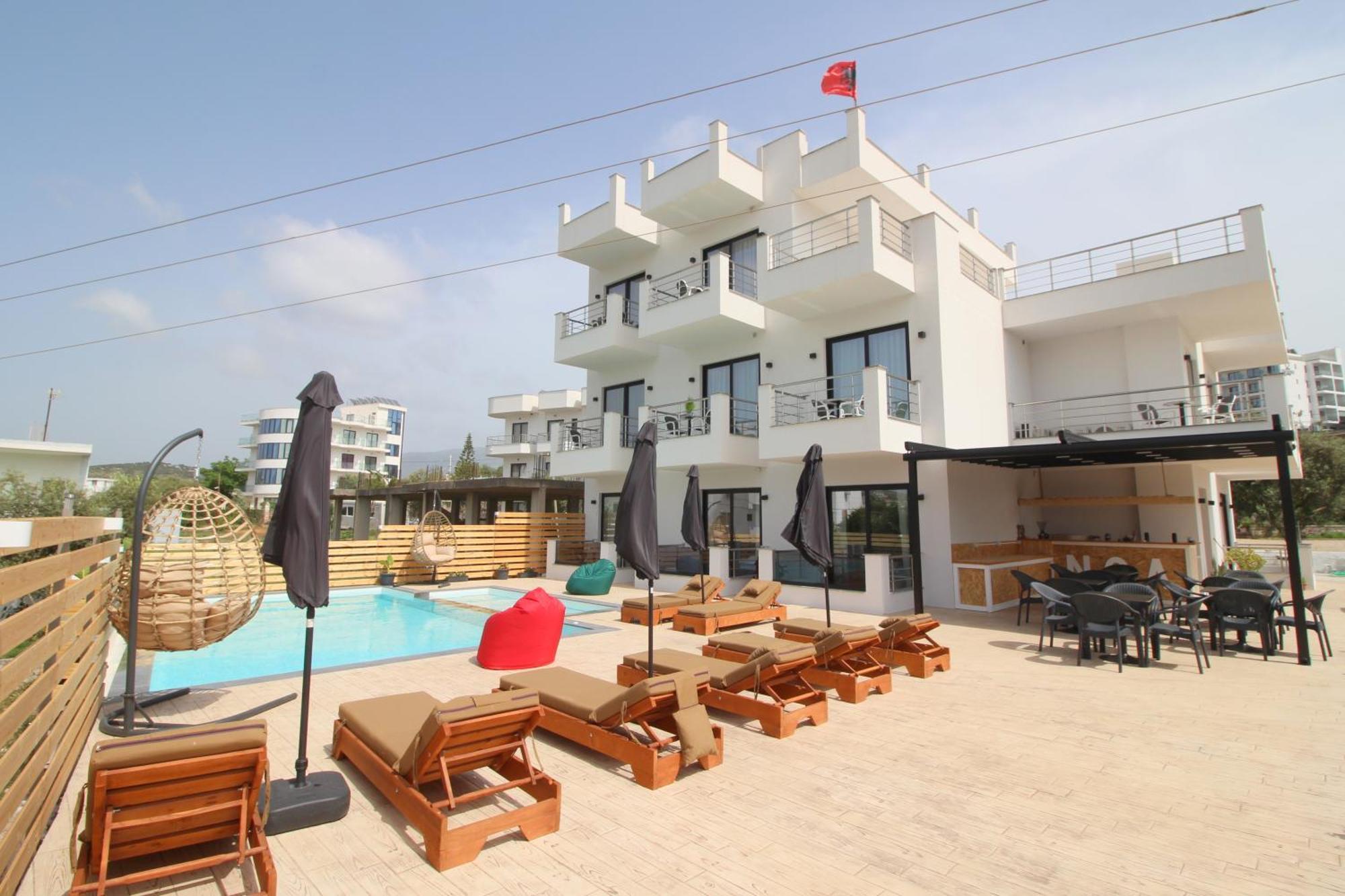 Noa Boutique Hotel Ksamil Habitación foto