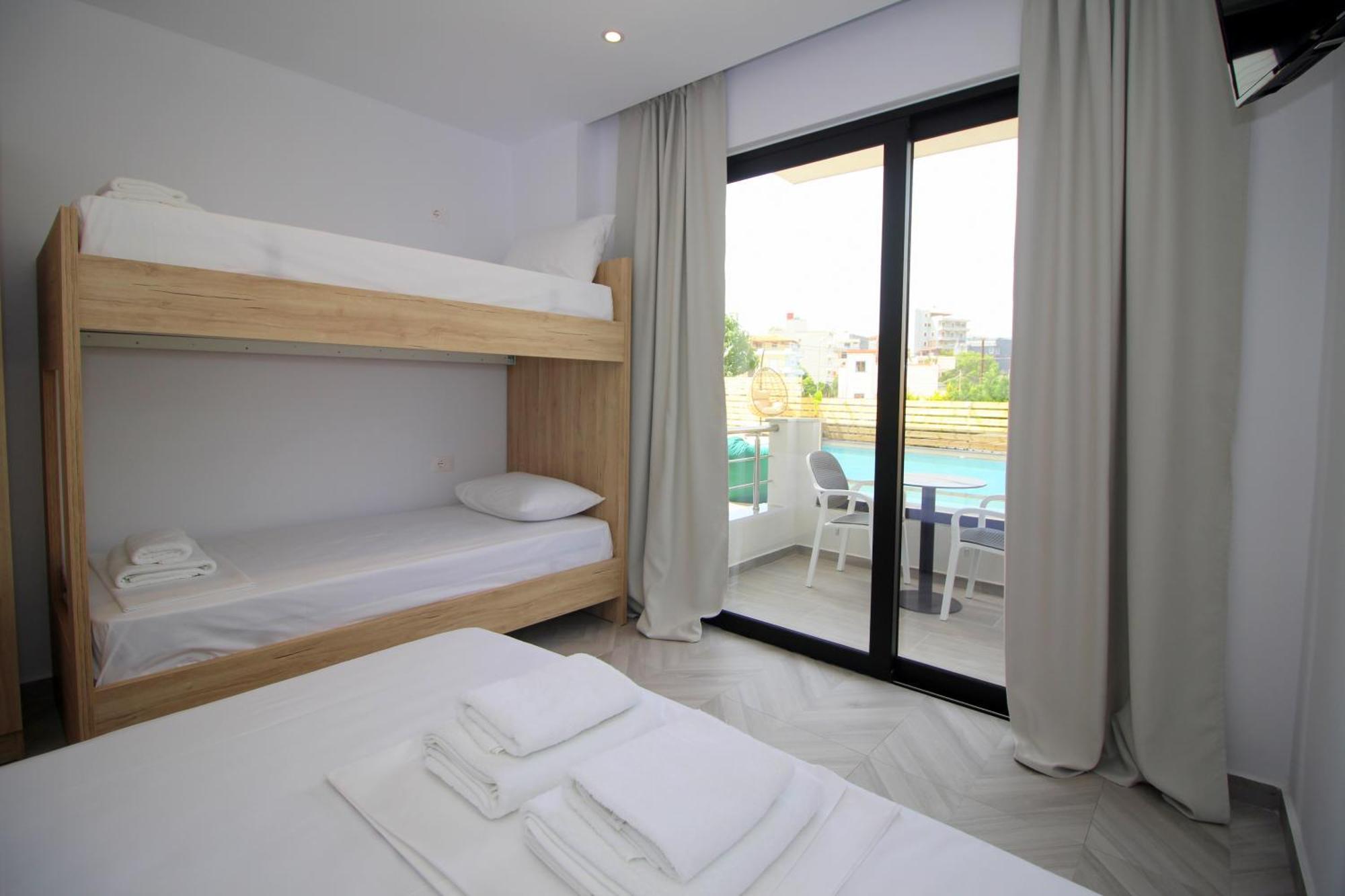 Noa Boutique Hotel Ksamil Habitación foto