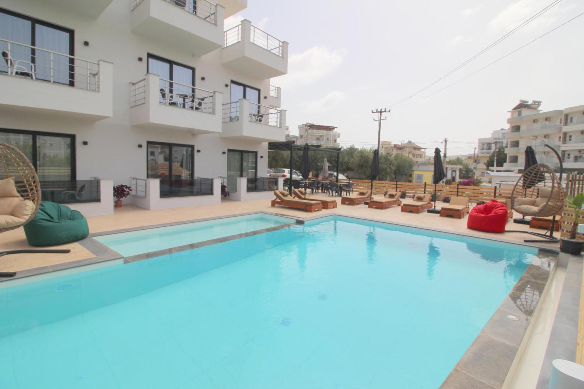 Noa Boutique Hotel Ksamil Habitación foto