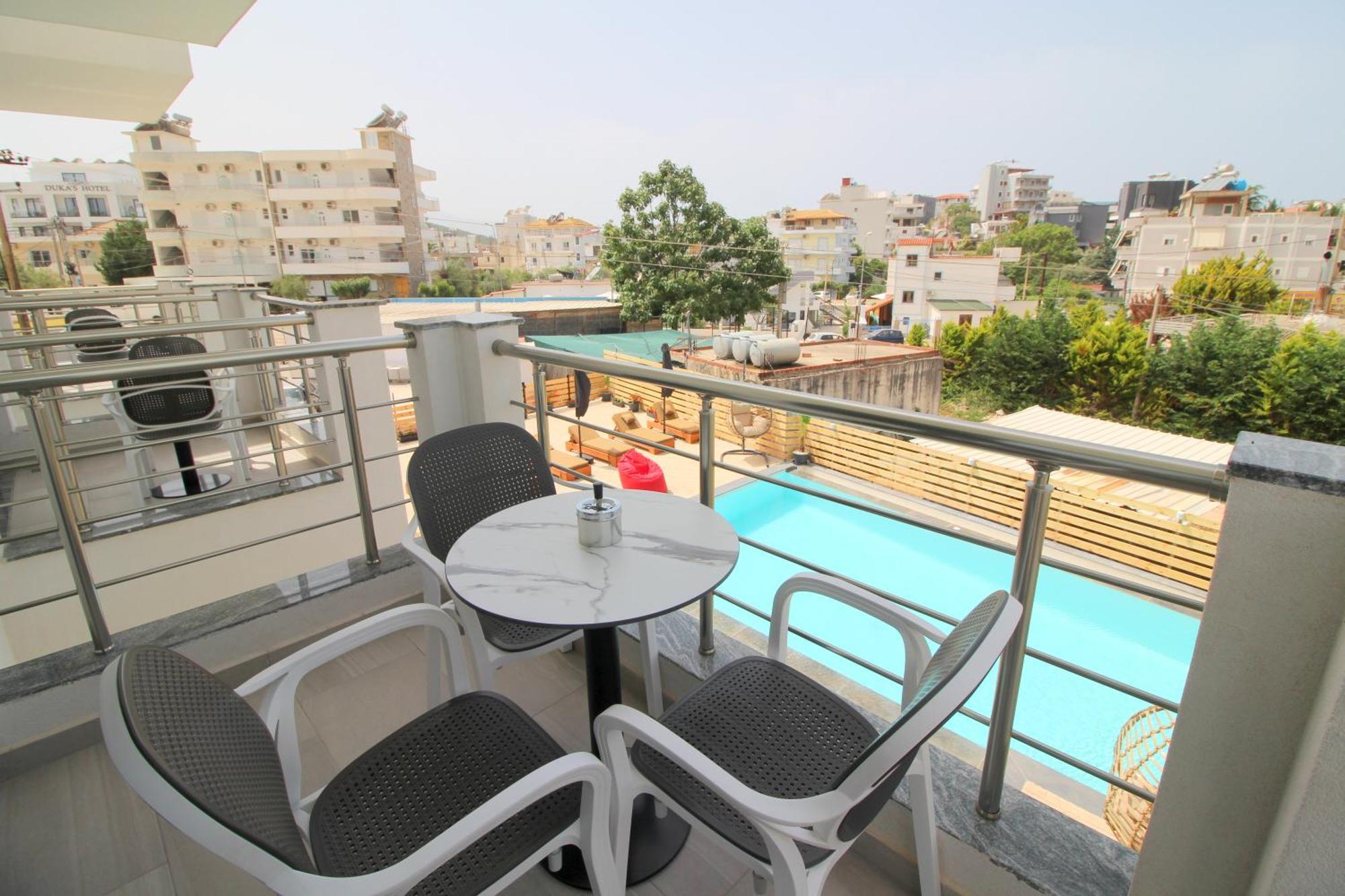 Noa Boutique Hotel Ksamil Habitación foto